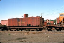 Great Northern Railway Water car X3243 at Spokane, Washington in 1977.