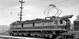 Great Northern Electric Locomotive 5010 at Wenatchee, Washington, undated