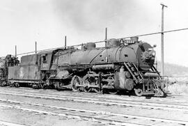 Great Northern Steam Locomotive 3117 at Hillyard, Washington, undated