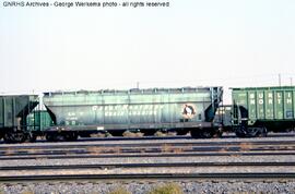 Great Northern Covered Hopper Car 171405 at Pasco, Washington, 1986