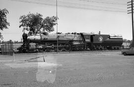 Great Northern Steam Locomotive 2584 at Havre, Montana, undated