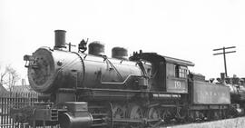 Lake Superior Terminal & Transfer Steam Locomotive 19 at Superior, Wisconsin, 1948