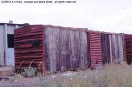 Great Northern Maintenance of Way ex-Boxcar X5372 at Cle Elum, Washington, 1999