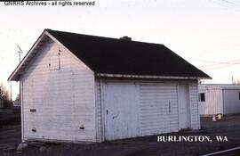 Great Northern Station Building at Burlington, Washington, undated