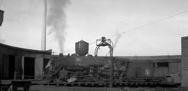 Great Northern Steam Locomotive 3129 at Hillyard, Washington, undated