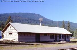 Great Northern Depot at Troy, Montana, 1990