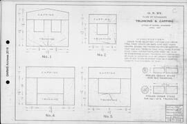 Great Northern Railway Standard Signal Plans; Trunking and Capping, 1917