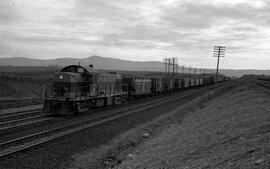Great Northern Diesel Locomotive 184 at Hillyard, Washington, undated