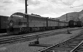 Great Northern Diesel Locomotive 359C at Appleyard, Washington, undated