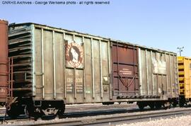 Great Northern Boxcar 138038 at Albuquerque, New Mexico, 1983