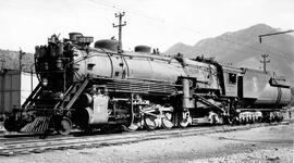 Great Northern Steam Locomotive 2124 at Skykomish, Washington, undated
