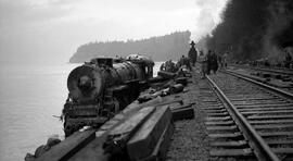 Great Northern Steam Locomotive, undated