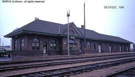 Great Northern Depot at Bemidji, Minnesota, undated