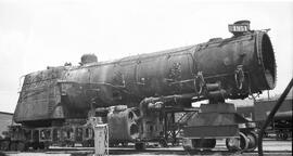 Great Northern Steam Locomotive 1951 at Hillyard, Washington, undated