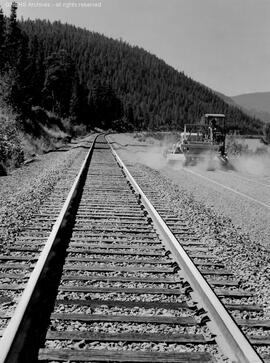 Great Northern Tracks at Rexford, Montana, July 1959