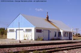 Great Northern Depot at Dutton, Montana, 1990