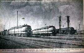 Great Northern Diesel Locomotive 276 at Hillyard, Washington, undated