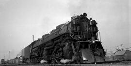 Spokane, Portland, and Seattle Railway Steam Locomotive 910 at Hillyard, Washington, undated