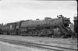 Great Northern Steam Locomotive 2579 at Saint Cloud, Minnesota in 1959.