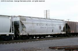 Great Northern Covered Hopper Car 171196 at Pasco, Washington, 1981