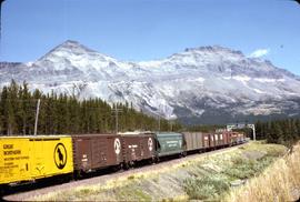 Great Northern Railway Train 78 at Summit, Montana in 1969.