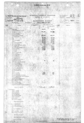 Valuation Section Washington-10:  Milepost 0.00 to Milepost 27.39 Marous to Canadian Boundary, 1922