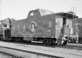 Great Northern Caboose X26 in Washington State, undated