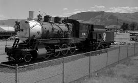 Great Northern Steam Locomotive 1147 at Wenatchee, Washington, undated