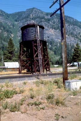 Great Northern Railway water tower at Merritt, Washington