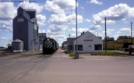 Great Northern Depot at Cando, North Dakota, 1981