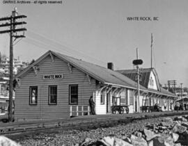Great Northern Depot at White Rock, British Columbia, undated