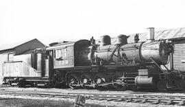 Great Northern Steam Locomotive 739 at Sioux Falls, South Dakota, 1949