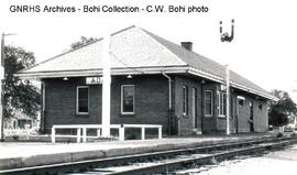 Great Northern Depot at Ada, Minnesota, 1970