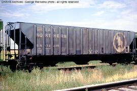 Great Northern Covered Hopper Car 172294 at Amarillo, Texas, 1980