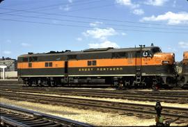 Great Northern Railway 508 at St. Paul, Minnesota in 1967.