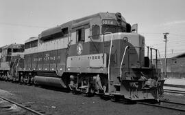 Great Northern Diesel Locomotive 3014 at Hillyard, Washington, undated