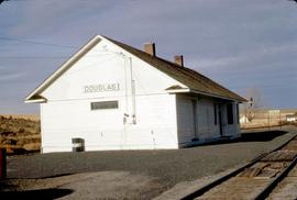 Great Northern Railway Douglas, Washington depot in 1971.