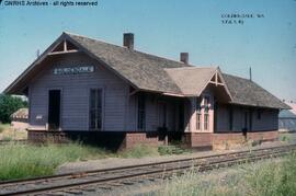 Spokane, Portland, and Seattle Railway Depot at Goldendale, Washington, undated