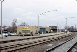 Great Northern Railway Minot, North Dakota depot in 1973.