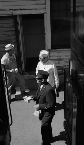 Union Pacific Trainmen at Ayer, Washington, undated