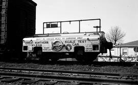 Great Northern Scale Test Car X846 in Washington State, undated