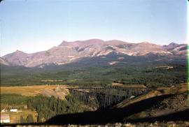 Great Northern Railway Two Medicine Bridge, East Glacier, Montana in 1969.