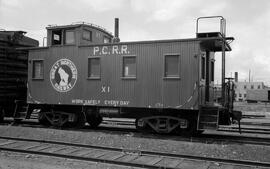 Pacific Coast Caboose X1 in Seattle, Washington, circa 1952