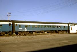 Great Northern Railway Passenger Car 1006 at Wenatchee, Washington in 1970.