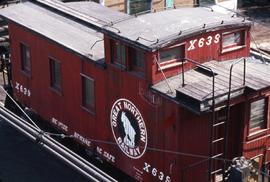 Great Northern Railway Caboose X639.
