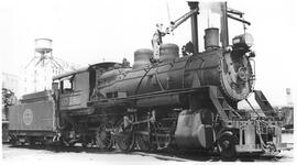 Spokane, Portland, and Seattle Railway Steam Locomotive 356 at Portland, Oregon, 1947
