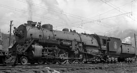 Great Northern Steam Locomotive 2525 at Skykomish, Washington, undated
