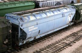 Great Northern Covered Hopper Car 170243 at McCook, Nebraska, 1990