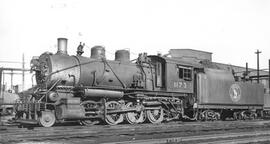 Great Northern Steam Locomotive 1173 at Superior, Wisconsin, 1947