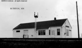 Great Northern Depot at Ruthton, Minnesota, undated